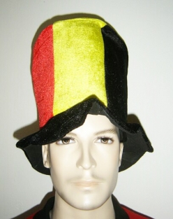 Mega High Hat black-yellow-red